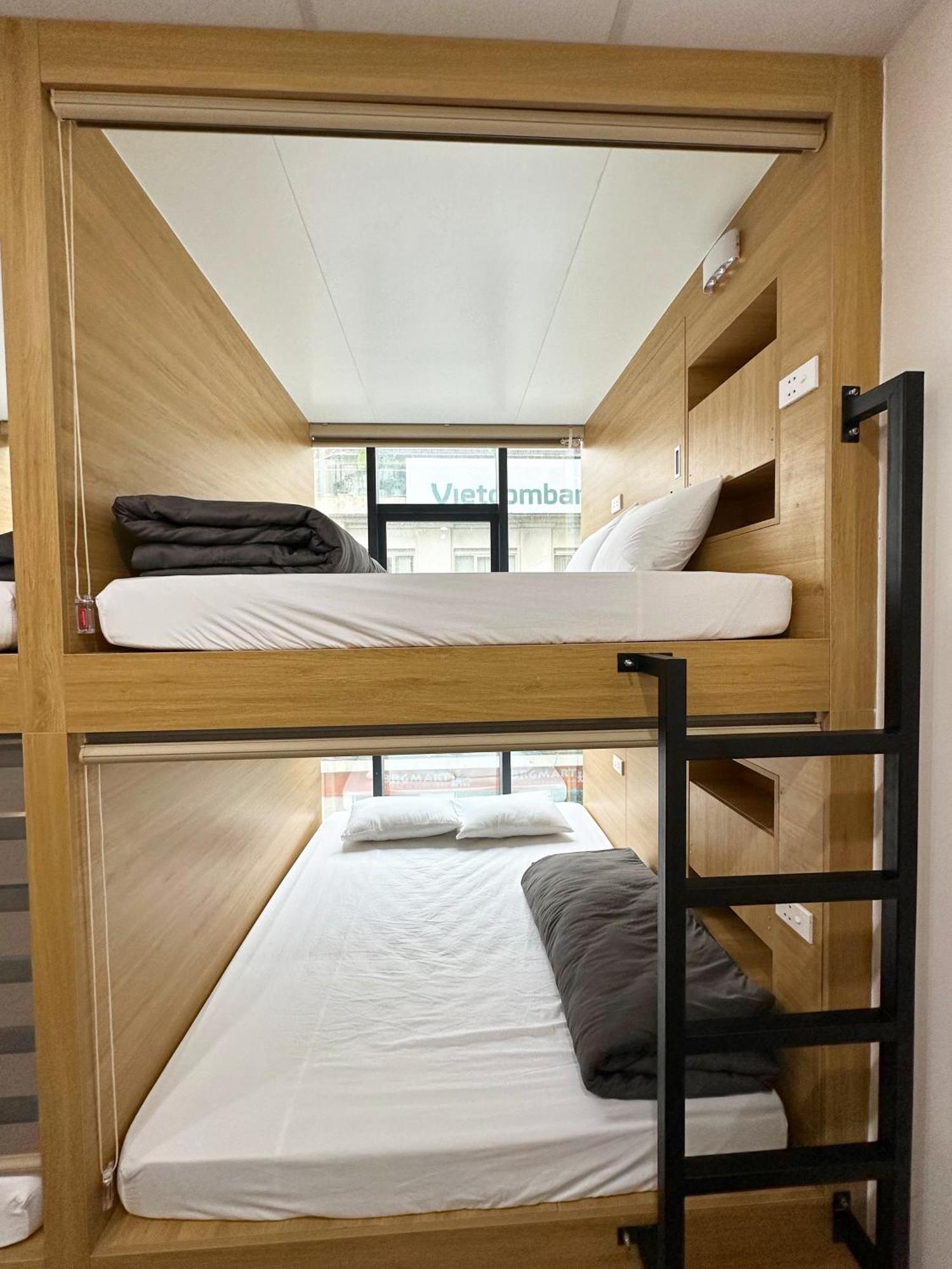 Hanoi Capsule Station Hostel Екстериор снимка